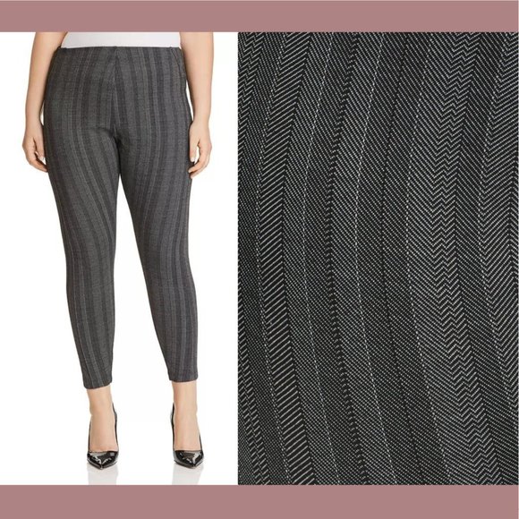 NWT $88 Lysse [ Plus 1X ] Ella High Waist Shaping Ponte Leggings‎ Black - Picture 3 of 15